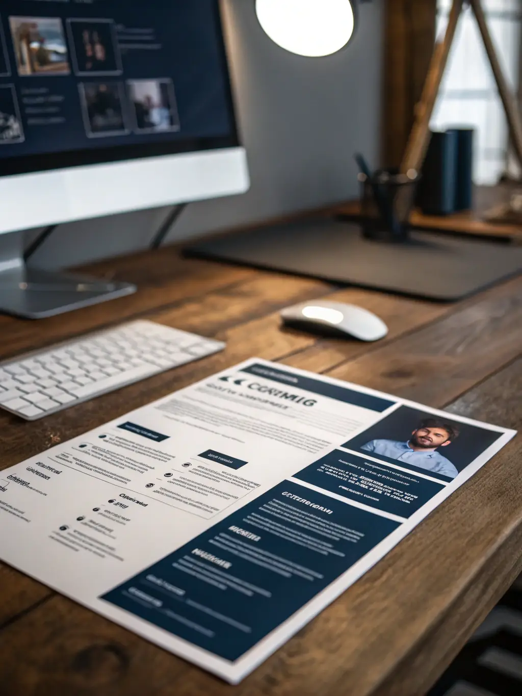 An image of a perfectly formatted and professionally written CV, showcasing the impact of HKOEA Consultancy's CV rewriting service.